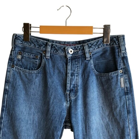 Silver Jeans Vintage Size 30 Button Fly Classic Straight Leg Denim - Picture 3 of 15